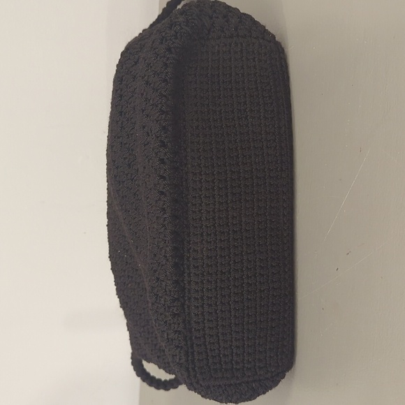 The Sak Woven Shoulder Bag Black - Picture 4 of 9